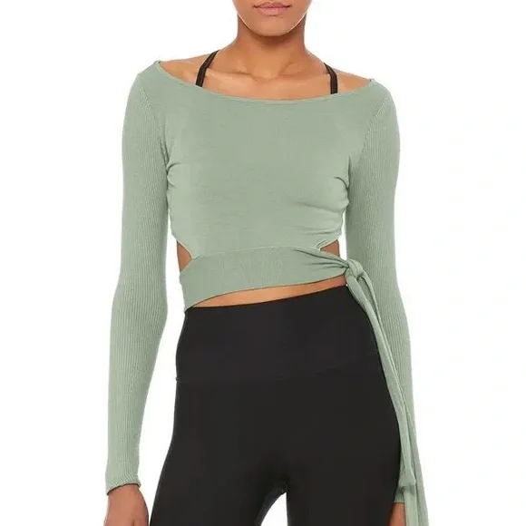 Alo Yoga Barre Long Sleeve Top